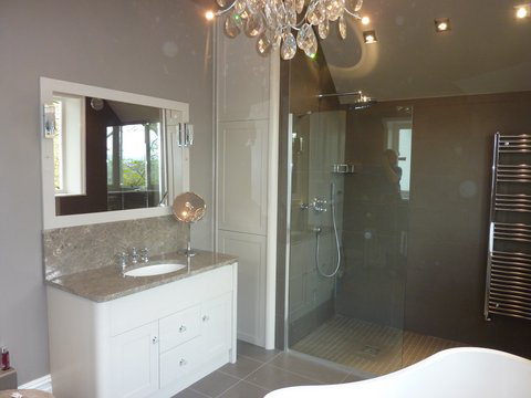 Contemporary bathroom installation Contemporary bathroom styling