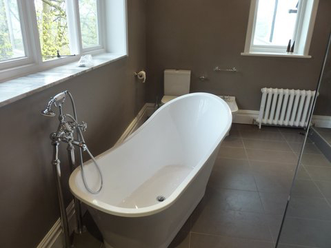 Contemporary bathroom installation Contemporary bathroom styling