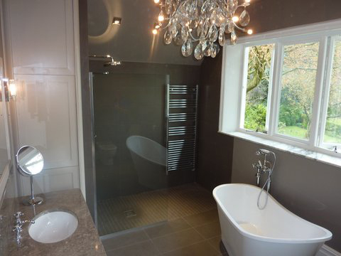 Contemporary bathroom installation Contemporary bathroom styling