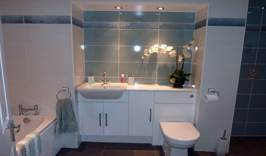 We fit contemporary & traditional bathrooms
