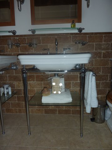 Victorian style bathroom installation Victorian sink
